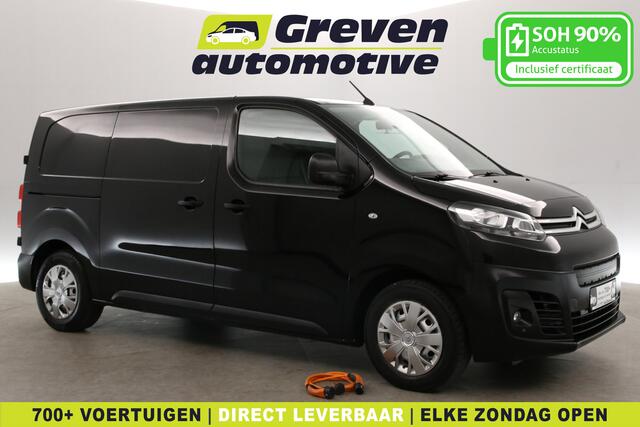 Citroen ë-Jumpy 75 kWh L2H1 | Snelladen | SOH 90% | Airco | Cruise | Camera | Carplay | 2xSchuifdeur | 3 Zits | Trekhaak