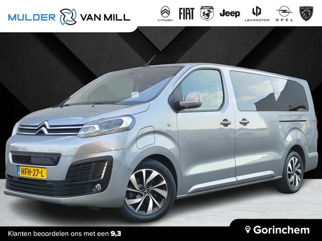 Citroen ë-SpaceTourer Jumpy XL L3 Shine Pack EV 50kWh 136pk AUTOMAAT | 8-PERSOONS | PANODAK | NAVI | XENON | LEDER | KEYLESS | CAMERA | HANDSFREE SCHUIFDEUREN | LM-VELGEN | CLIMA |