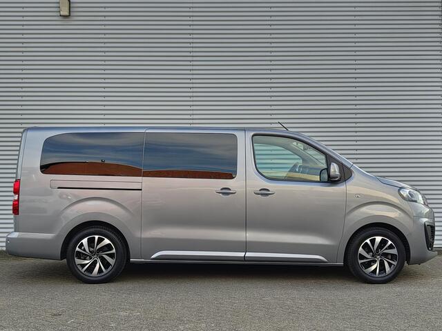 Citroen ë-SpaceTourer Jumpy XL L3 Shine Pack EV 50kWh 136pk AUTOMAAT | 8-PERSOONS | PANODAK | NAVI | XENON | LEDER | KEYLESS | CAMERA | HANDSFREE SCHUIFDEUREN | LM-VELGEN | CLIMA |
