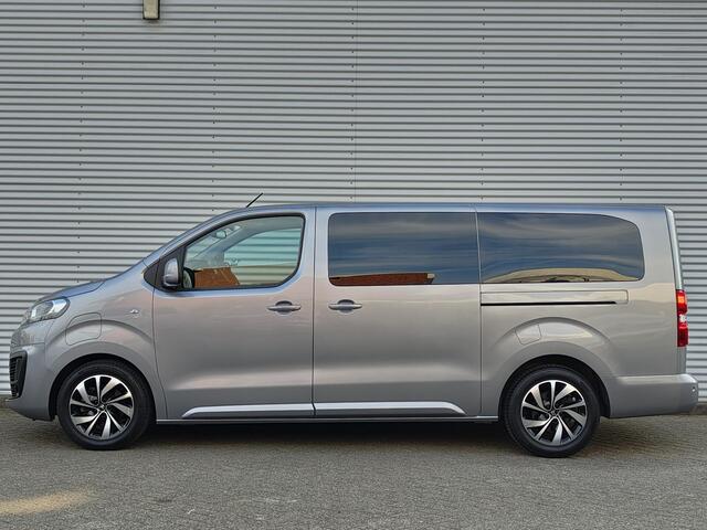 Citroen ë-SpaceTourer Jumpy XL L3 Shine Pack EV 50kWh 136pk AUTOMAAT | 8-PERSOONS | PANODAK | NAVI | XENON | LEDER | KEYLESS | CAMERA | HANDSFREE SCHUIFDEUREN | LM-VELGEN | CLIMA |
