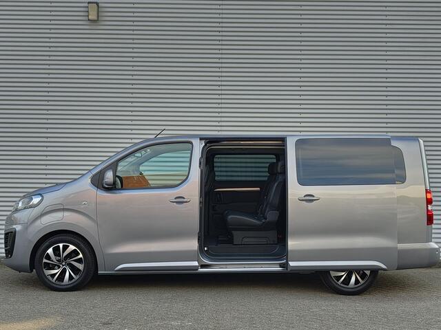 Citroen ë-SpaceTourer Jumpy XL L3 Shine Pack EV 50kWh 136pk AUTOMAAT | 8-PERSOONS | PANODAK | NAVI | XENON | LEDER | KEYLESS | CAMERA | HANDSFREE SCHUIFDEUREN | LM-VELGEN | CLIMA |
