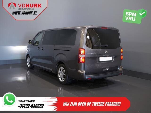 Citroen ë-SpaceTourer e-Jumpy 50 kWh Aut. L3 220 km WLTP ¤32.602,00 incl. BTW Snellader/ 2x Schuifdeur/ Xenon/ Stoelverw./ Navi/ Carplay/ Climate/ Camera/ PDC/ Combi/ Kombi/ 8pers/ 8 Persoons