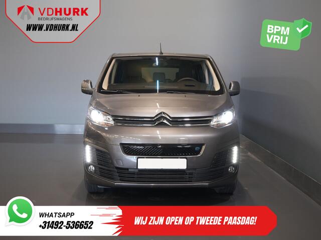 Citroen ë-SpaceTourer e-Jumpy 50 kWh Aut. L3 220 km WLTP ¤32.602,00 incl. BTW Snellader/ 2x Schuifdeur/ Xenon/ Stoelverw./ Navi/ Carplay/ Climate/ Camera/ PDC/ Combi/ Kombi/ 8pers/ 8 Persoons
