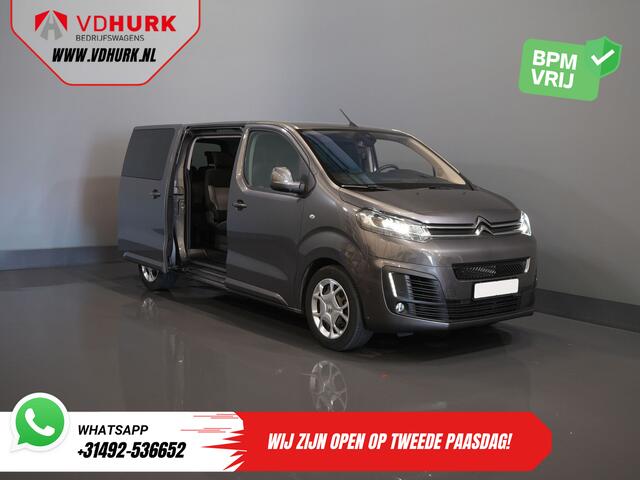Citroen ë-SpaceTourer e-Jumpy 50 kWh Aut. L3 220 km WLTP ¤32.602,00 incl. BTW Snellader/ 2x Schuifdeur/ Xenon/ Stoelverw./ Navi/ Carplay/ Climate/ Camera/ PDC/ Combi/ Kombi/ 8pers/ 8 Persoons