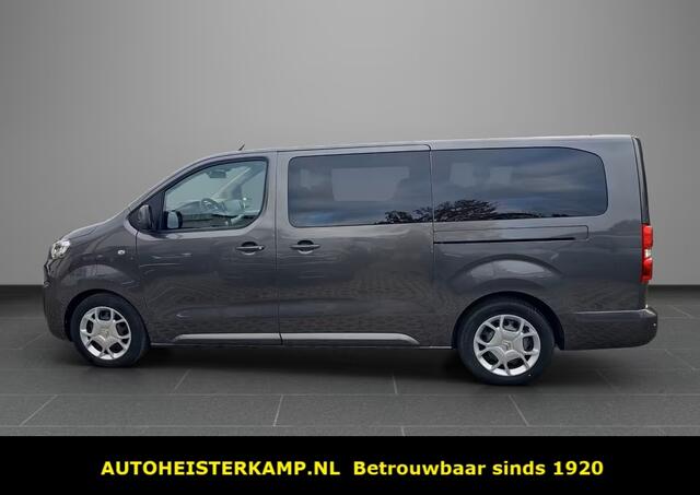 Citroen ë-SpaceTourer 50 kWh Business XL 27.500 EX BTW 8 Zitter 2 schuifdeuren camera PDC Stoelverwarming Head-Up