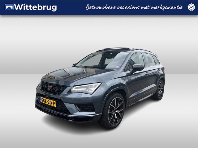 Cupra Ateca 2.0 TSI 4DRIVE / AUTOMAAT/ 300 PK/ PANO/ TREKHAAK/ LEER/ 360 CAMERA/ BEATS/ ELEK.KLEP/ ELEK.STOEL/ DODEHOEK/ STOELVERWARM./ CRUISE CONTROL/ FULL LINK/ ACC/ DCC/ KEYLESS/ NAVI/ DAB/ CLIMA/ ISOFIX/ 19'' LM