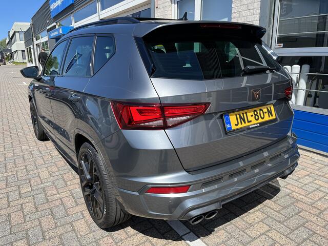Cupra Ateca 2.0 TSI 4DRIVE / AUTOMAAT/ 300 PK/ BREMBO/ PANO/ TREKHAAK/ / BEATS/ SUPERSPORT STUUR/ STUUR+STOELVERWARM./ MEMORYSEAT/ ACC/ DODEHOEK/ 360 CAMERA/ FULL LINK/ NAVI/ DAB/ 19'' LMV