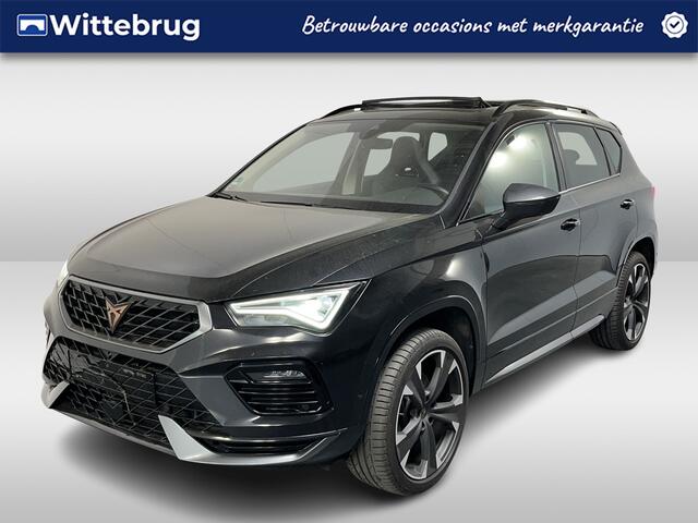 Cupra Ateca 1.5 TSI Performance / AUTOMAAT/ PANO/ ACC/ PARK.SENSOR.V+A./ 360 CAMERA/ STUUR+STOELVERWARM./ MEMORY SEAT/ DODEHOEK/ FULL LINK/ ELEK.ACHTERKLEP/ KEYLESS/ NAVI/ DAB/ CLIMA/ LED/ 19'' LMV
