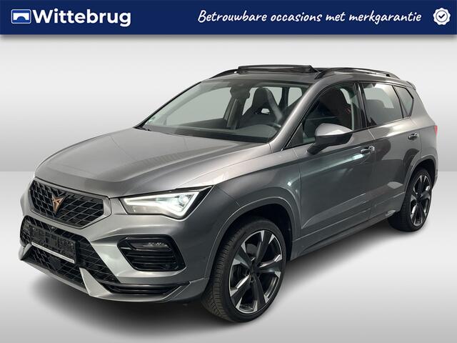 Cupra Ateca 1.5 TSI Performance / AUTOMAAT/ PANO/ CAMERA/ STUUR+STOELVERWARM./ MEMORY SEAT/ CRUISE/ FULL LINK/ KEYLESS/ ELEK.ACHTERKLEP/ DIGITAL DASH/ RIJ-MODI/ NAVI/ DAB/ CLIMA/ LED