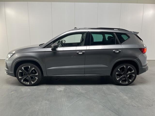 Cupra Ateca 1.5 TSI Performance / AUTOMAAT/ PANO/ CAMERA/ STUUR+STOELVERWARM./ MEMORY SEAT/ CRUISE/ FULL LINK/ KEYLESS/ ELEK.ACHTERKLEP/ DIGITAL DASH/ RIJ-MODI/ NAVI/ DAB/ CLIMA/ LED