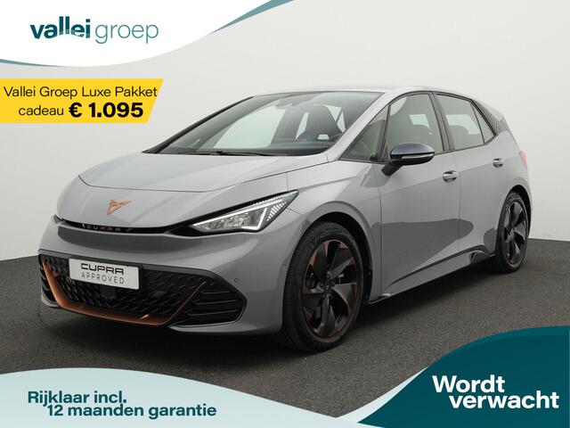 Cupra Born 77 kWh 231 pk eBoost Business | Warmtepomp | Stuur-/stoelverwarming | Achteruitrijcamera | Navigatie | Adaptive Cruise