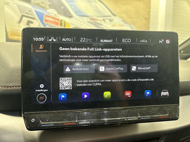 Cupra Born Adrenaline 231pk 62 kWh · Camera · Keyless · Apple/Android Car Play · Navigatie · Stoel & Stuurverwarming · 19'' Inch · Garantie t/m 05-12-2028 of 100.000km