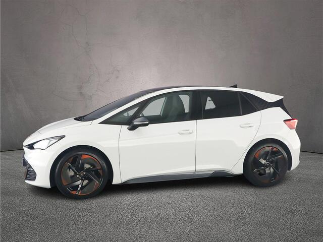 Cupra Born Copper Edition One 204pk Automaat Warmtepomp, Panoramadak, Adaptive cruise control, 360 camera, Navigatie, Achteruitrijcamera, LED koplampen, Stoelverwarming, Parkeersensoren