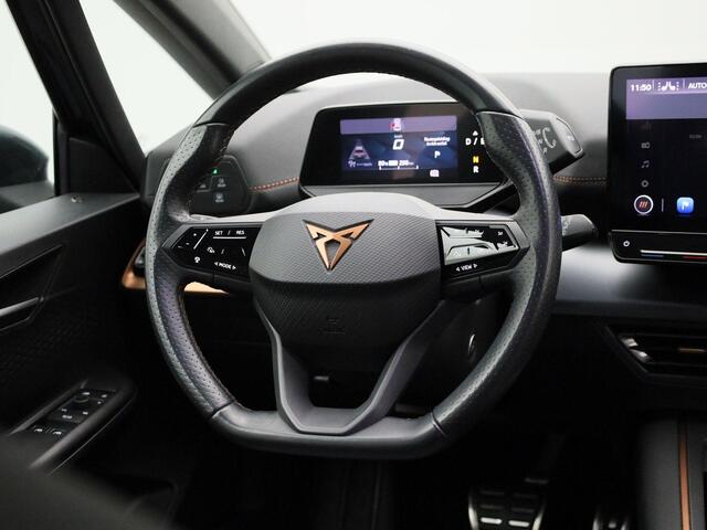 Cupra Born Performance One 62 kWh | Climate Control / ECC | Licht metalen velgen 19 inch | Cruise control Standaard | Navigatie | Elektrisch verst. stoelen | Stoelverwarming | LED koplampen | Park Distance Control voor en achter | Achteruitrijcamera |