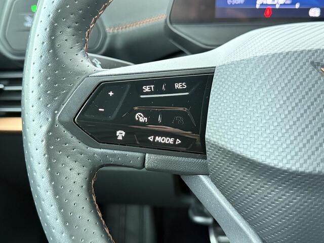 Cupra Born Adrenaline One 62 kWh | 204 PK | SoH 89% | Warmtepomp | Adaptive Cruise Control | Achteruitrijcamera | Climate control | LED verlichting | Keyless Entry | Navigatiesysteem | Sfeerverlichting | Stuur- & Stoelverwarming | Apple Carplay / Android Auto |