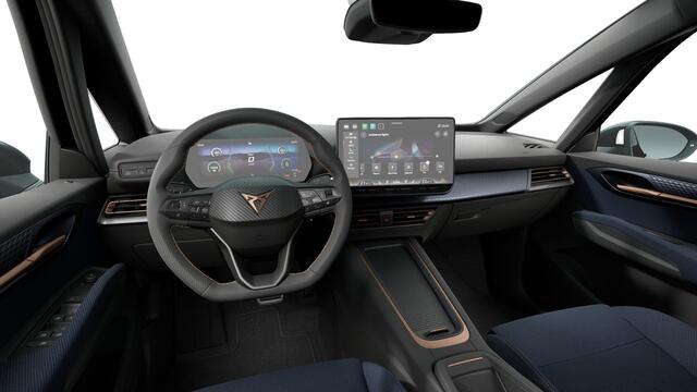 Cupra Born 58 kWh 190 1AT Business | Achteruitrijcamera | Kinderzitbevestiging vóór en 2e zitrij (ISOFIX) | Parkeersensoren achter & voor
