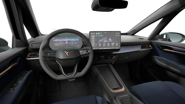 Cupra Born 58 kWh 190 1AT Business | Achteruitrijcamera | Kinderzitbevestiging vóór en 2e zitrij (ISOFIX) | Parkeersensoren achter & voor