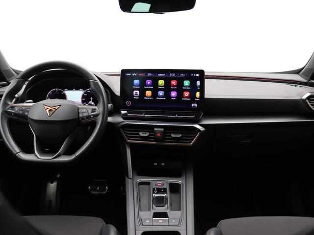 Cupra Formentor 1.4 e-Hybrid VZ Performance 245PK DSG achteruitrijcamera, stuur-stoelverwarming, panoramadak, doedehoekassistent, adaptieve cruise, virtual pedal, 19" lichtmetaal