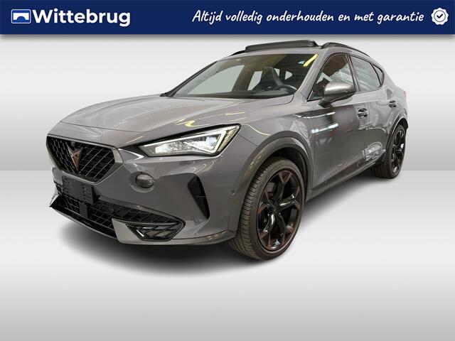 Cupra Formentor 1.4 e-Hybrid VZ Performance / AUTOMAAT/ PANO/ 245 PK/ ELEKTR. STOEL/ 19" LMV/ FULL LINK/ ADAPT. CRUISE/ DIGITAL DASH/ PARK. SENSOREN/ 360 CAMERA/ RIJ-MODI/ STOEL-STUUR VERWARM./ NAVI/ MATRIX/ DAB/ CLIMA