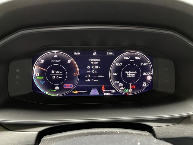 Cupra Formentor 1.4 e-Hybrid VZ Performance / AUTOMAAT/ PANO/ 245 PK/ ELEKTR. STOEL/ 19" LMV/ FULL LINK/ ADAPT. CRUISE/ DIGITAL DASH/ PARK. SENSOREN/ 360 CAMERA/ RIJ-MODI/ STOEL-STUUR VERWARM./ NAVI/ MATRIX/ DAB/ CLIMA
