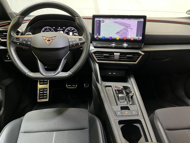 Cupra Formentor 1.4 e-Hybrid VZ Performance / AUTOMAAT/ 245 PK/ ELEKTR. TREKHAAK/ KEYLESS/ 19" LMV/ ADAPT. CRUISE/ KEYLESS/ DIGITAL DASH/ PARK. SENSOREN + CAMERA/ RIJ-MODI/ STOEL-STUUR VERWARM./ NAVI/ MATRIX/ DAB/ CLIMA
