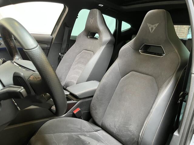 Cupra Formentor 1.4 e-Hybrid VZ Tribe Edition / AUTOMAAT/ PANO/ BREMBO/ BEATS/ ALCANTARA/ ELEKTR. STOEL/ KEYLESS/ 19" LMV/ ADAPT. CRUISE/ KEYLESS/ DIGITAL DASH/ PARK. SENSOREN + 360 CAMERA/ RIJ-MODI/ STOEL-STUUR VERWARM./