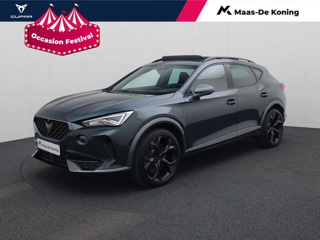 Cupra Formentor 1.4 e-Hybrid/245PK VZ Performance · Panoramadak · Apple Car Play · Navigatie · Camera + Parkeersensoren · Elektrisch stoelen ·