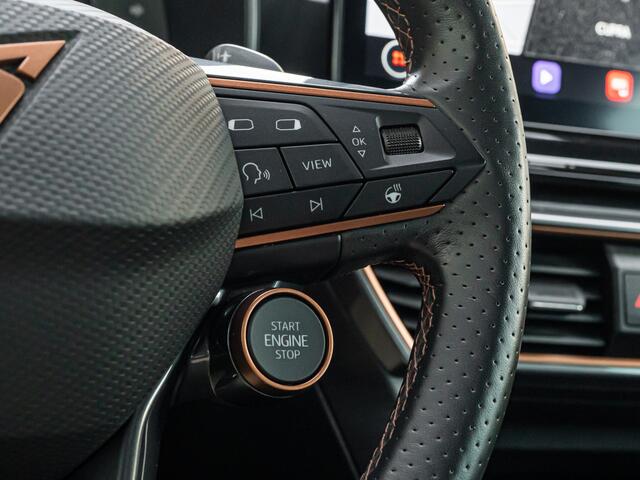 Cupra Formentor 1.4 e-Hybrid VZ Performance SPORTSTUUR ELEK VOL LEDER SCHAALSTOELEN CAMERA 19 INCH BLACK OPTIC