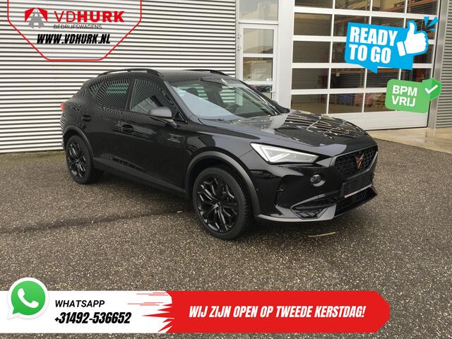 Cupra Formentor 1.4 e-Hybrid VZ 245 pk Tribe Edition Pano/ Matrix/ Adapt.Cruise/ Elek. Klep/ Memory/ 19'' LMV/ Carplay/ Standkachel/ Stuurverw./ Stoelverw.
