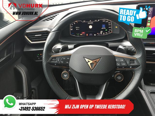 Cupra Formentor 1.4 e-Hybrid VZ 245 pk Tribe Edition Pano/ Matrix/ Adapt.Cruise/ Elek. Klep/ Memory/ 19'' LMV/ Carplay/ Standkachel/ Stuurverw./ Stoelverw.