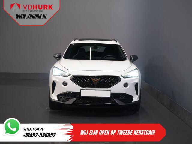 Cupra Formentor 1.4 e-Hybrid 245 pk VZ Performance Matrix/ Pano/ Adapt.Cruise/ Elek.Trekhaak/ Mem.Stoel/ Leder/ Navi/ Stoelverw./ Stuurverw./ Climate