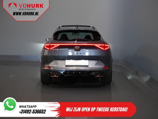 Cupra Formentor 1.4 e-Hybrid 245 pk VZ Performance Edition Pano/ Elek.Trekhaak/ Elek.Klep/ Mem.Stoel/ Matrix/ Adapt. Cruise/ Carplay/ Camera/ Stoelverw./ Stuurverw./ 19" LMV