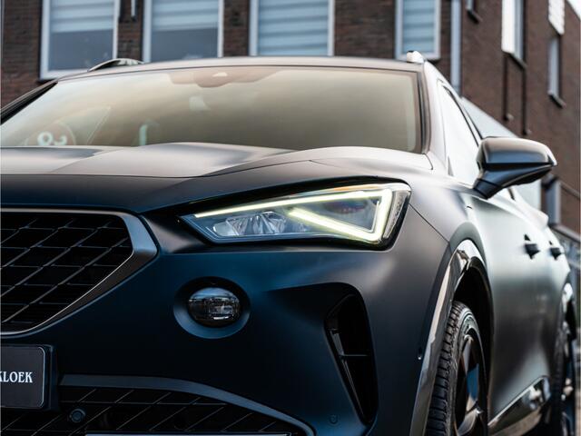 Cupra Formentor 1.4 e-Hybrid VZ Copper Edition SPORTSTUUR MAT BLAUW ELEK ACHTERKLEP LED CAMERA 19 INCH
