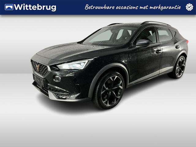 Cupra Formentor 1.4 e-Hybrid VZ Performance / AUTOMAAT/ PANO/ 245 PK/ ELEK.KLEP/ TREKHAAK/ MEMORY SEAT/ PARK.SENSOR.V+A/ 360 CAMERA/ STUUR+STOEL VERWARM./ ACC/ FULL LINK/ DODE HOEK/ DAB/ NAVI/ LED/ RIJ-MODI/ ISOFIX