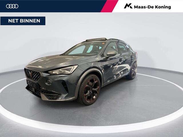 Cupra Formentor 1.4 e-Hybrid 245pk DSG VZ Performance · Panoramadak · Camera · Keyless · Stuur- & Stoelverwarming · Elek. Stoel + Geheugen · ACC · Garantie t/m 28-09-2027 of 80.000km