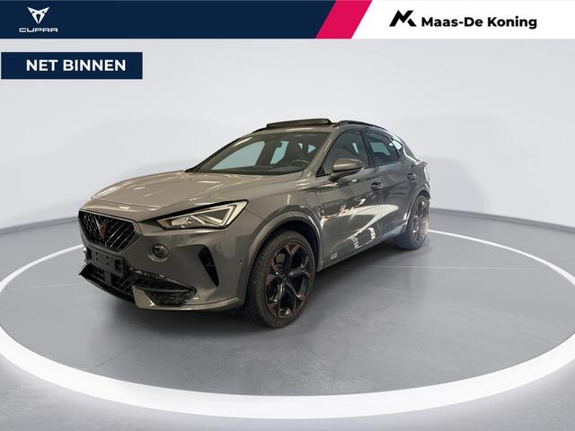 Cupra Formentor 1.4 e-Hybrid 245pk DSG VZ Performance · Panoramadak · Camera · Lederen Bekleding · Keyless · Stuur- & Stoelverwarming · Elek. Stoel + Geheugen · ACC · Garantie t/m 15-12-2027 of 80.000km