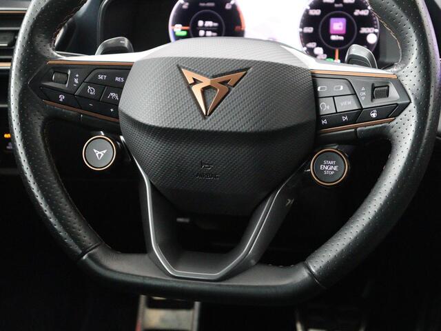 Cupra Formentor 1.4 eHybrid VZ | 245pk | Leder | Stoelverwarming | 360 Camera | Carplay | Sfeerverlichting | Navigatie | Adaptive cruise | Memory | Keyless | Full LED | PHEV | Plug In