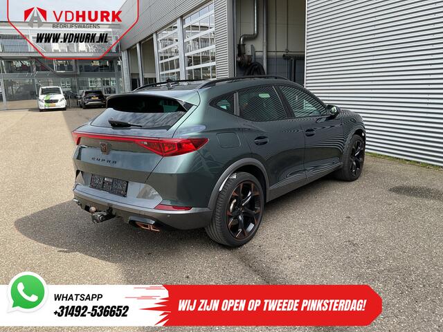 Cupra Formentor 1.4 e-Hybrid VZ 245 pk VZ Performance Edition Elek.Trekhaak/ Matrix/ Memory/ Adapt. Cruise/ Carplay/ Camera/ Stoelverw./ Stuurverw./ 19"LMV