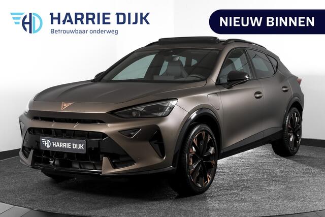 Cupra Formentor 1.5 TSI e-Hybrid 272 PK VZ Extreme | Bronze Matt | S/K-Panodak | Sennheiser | Elek. stoelen | Matrix LED | Adapt. Cruise | Stoel-+stuurverw. | Camera | NAV+App. Connect | Elek. Klep | LM 19" | 0639