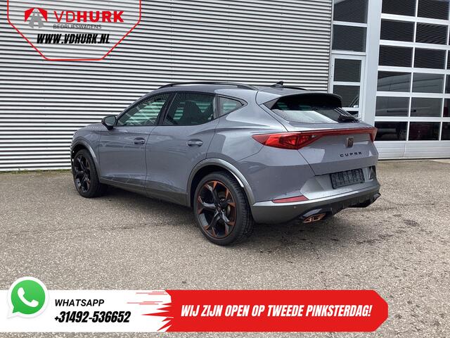 Cupra Formentor 1.4 e-Hybrid VZ Performance 245 pk Elek.Klep/ Memory/ Carplay/ Navi/ Stoelverw./ Stuurverw./ Adapt.Cruise/ Camera/ Climate/ 19'' LMV