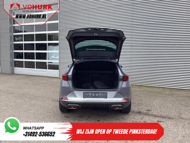 Cupra Formentor 1.4 e-Hybrid VZ Performance 245 pk Elek.Klep/ Memory/ Carplay/ Navi/ Stoelverw./ Stuurverw./ Adapt.Cruise/ Camera/ Climate/ 19'' LMV