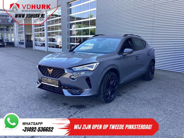 Cupra Formentor 1.4 e-Hybrid VZ Performance Leder/ Memory/ Elek.Klep/ Carplay/ Stoelverw./ Adapt.Cruise/ Standkachel/ Stuurverw./ 19" LMV
