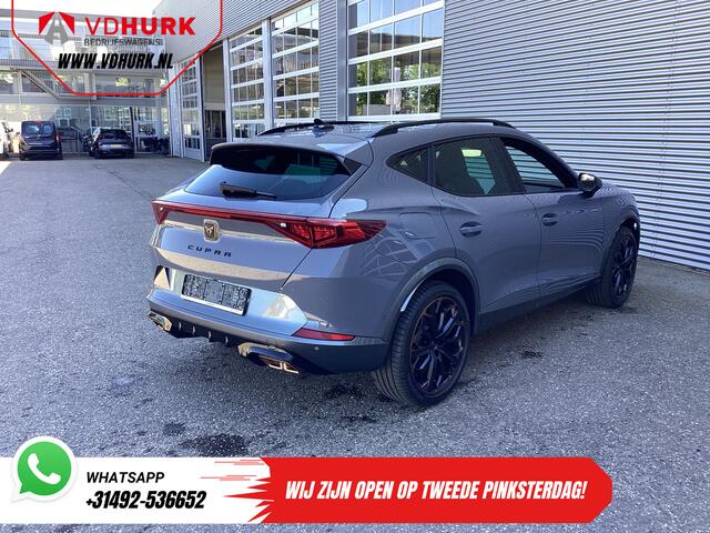 Cupra Formentor 1.4 e-Hybrid VZ Performance Leder/ Memory/ Elek.Klep/ Carplay/ Stoelverw./ Adapt.Cruise/ Standkachel/ Stuurverw./ 19" LMV
