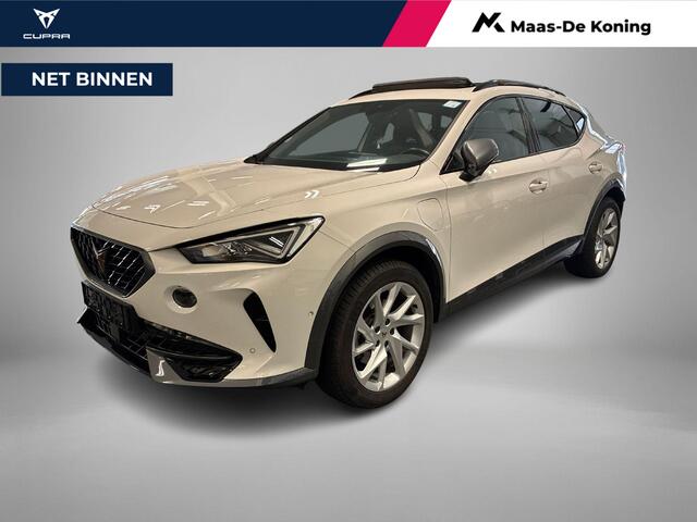 Cupra Formentor 1.4 TSI e-Hybrid 204pk DSG Essential · Panoramadak · Camera · Elek. Bestuurdersstoel + Geheugen · Stuur- & Stoelverwarming · Dodehoeksensor · Keyless ·
