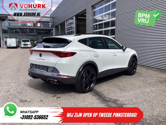 Cupra Formentor 1.4 e-Hybrid 245 pk Copper Edition Pano/ Standkachel/ Stoelverw./ Carplay/ Navi/ Matrix/ Adapt.Cruise/ Camera/ Stuurverw./ 19'' LMV