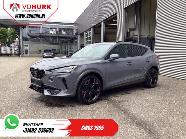 Cupra Formentor 1.4 e-Hybrid 245 pk VZ Performance Standkachel/ Stoelverw./ Elek.klep/ Memory/ Adapt.cruise/ Navi/ Climate/ Camera/ PDC/ 19" LMV