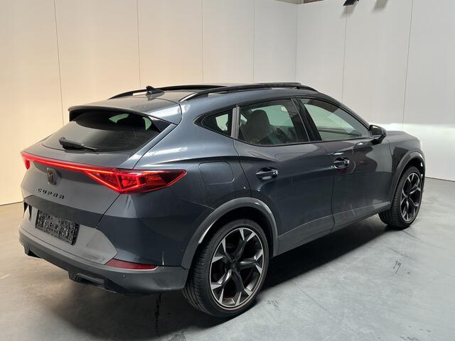 Cupra Formentor 1.4 e-Hybrid Black Edition / AUTOMAAT/ PANO/ LEER/ PARK.SENSOR.V+A/ 360 CAMERA/ ACC/ STUUR+STOELVERWARM./ MEMORY SEAT/ FULL LINK/ ELEK.ACHTERKLEP/ KEYLESS/ DIGITAL DASH/ NAVI/ DAB/ CLIMA/ LED/ 19'' LMV