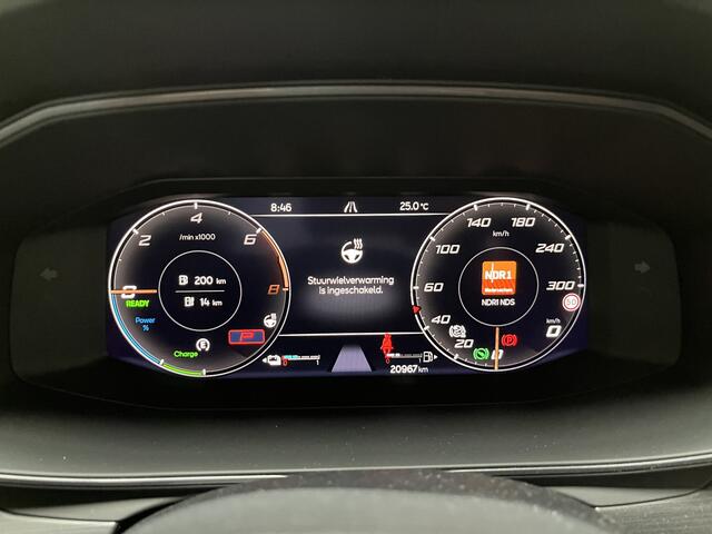 Cupra Formentor 1.4 e-Hybrid Performance / AUTOMAAT/ PANO/ PARK.SENSOR.V+A/ 360 CAMERA/ STUUR+STOELVERWARM./ ACC/ MEMORY SEAT/ DODEHOEK/ ELEK.ACHTERKLEP/ KEYLESS/ DIGITAL DASH/ NAVI/ DAB/ CLIMA/ LED