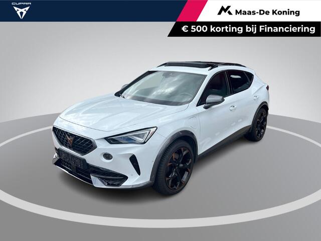 Cupra Formentor 1.4 245pk DSG e-Hybrid VZ Performance · Panoramadak · Leder · 360 Camera · Apple/Android Car Play · Elek. Voorstoel · Dodehoek Detectie · 19'' Inch ·