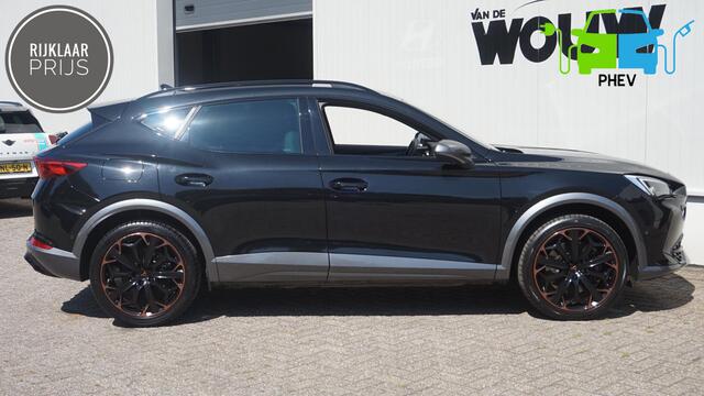 Cupra Formentor 1.4 e-Hybrid VZ 245PK Rijklaarprijs SOH 95.47% | elektrisch verstelb. bestuurdersstoel met geheugen | stuurwiel verwarming| Apple Carplay/Android auto | 19inch